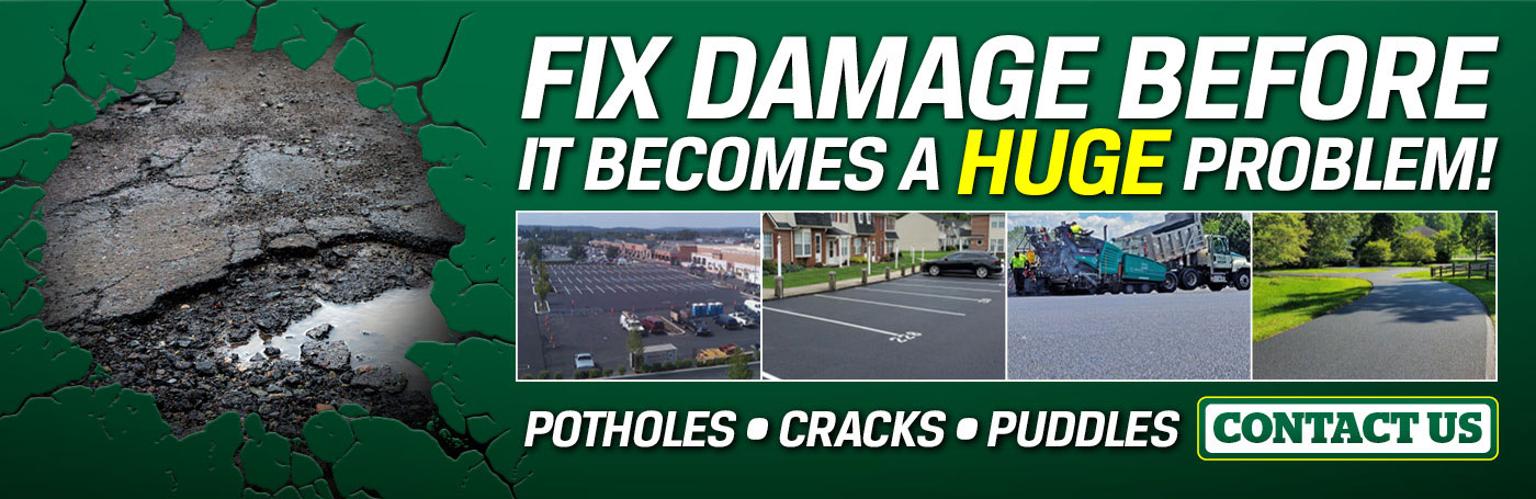 fix damage before it becomes a huge problem!
